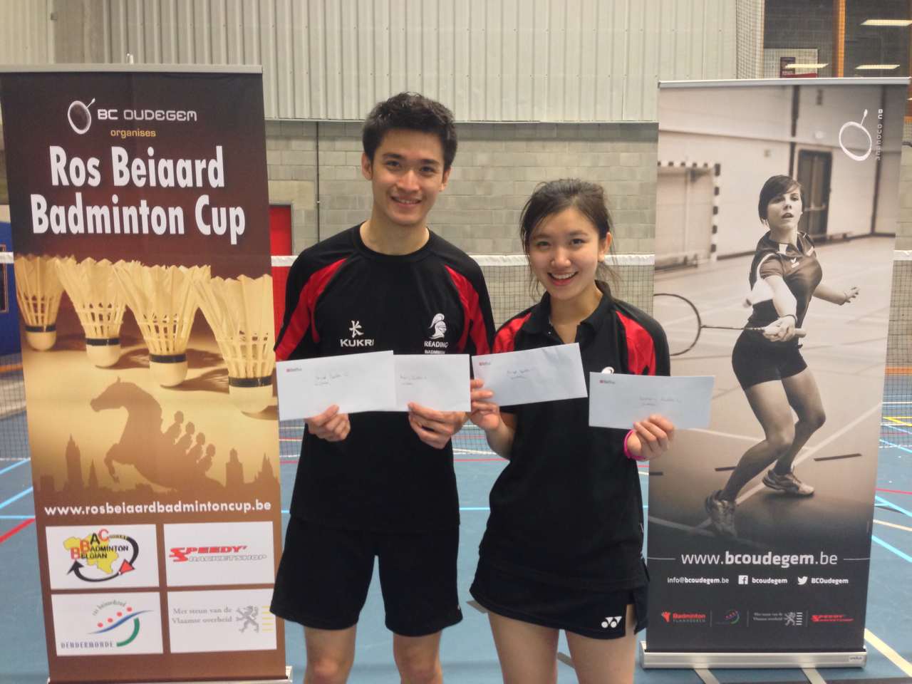 Badminton competition success